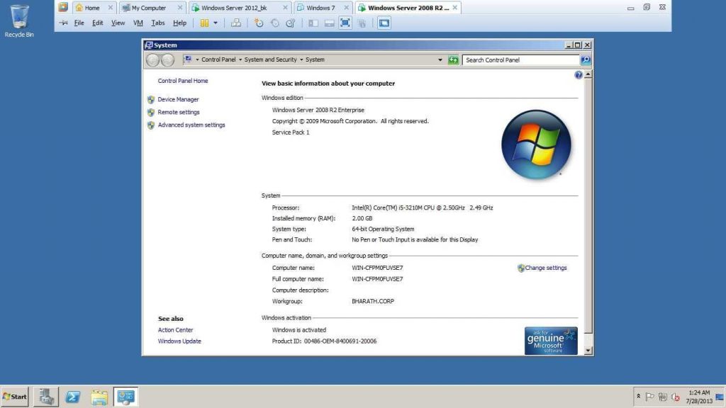 ultravnc for windows server 2008 r2