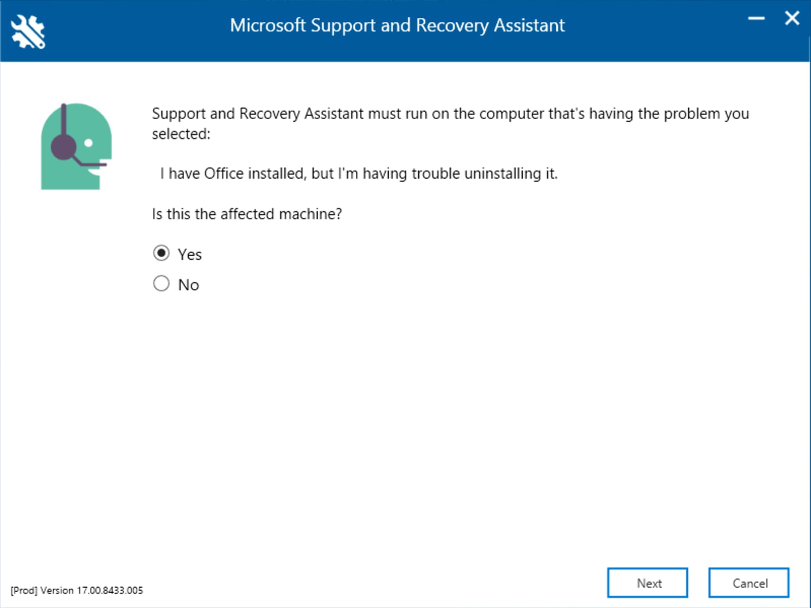 Microsoft Support and Recovery Assistant 17.01.0268.015 for apple download