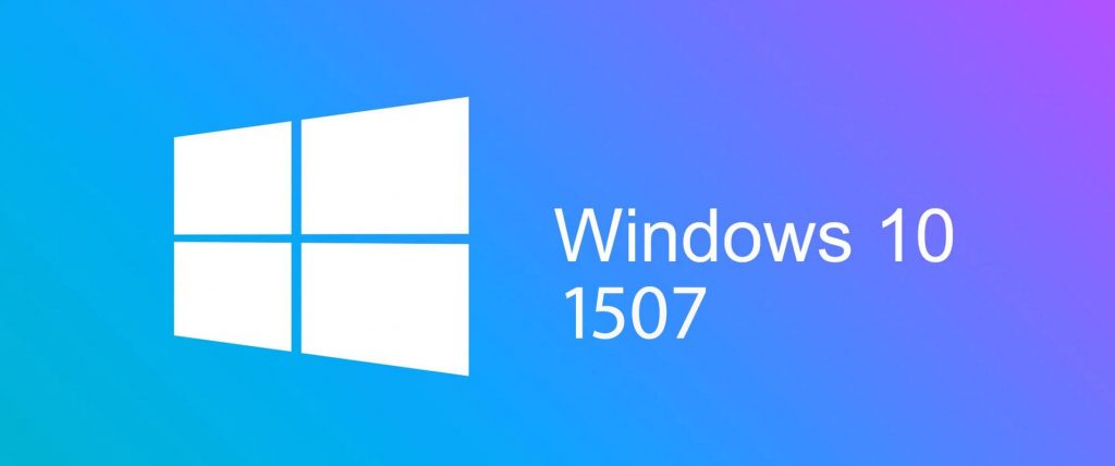 Windows 10 1507