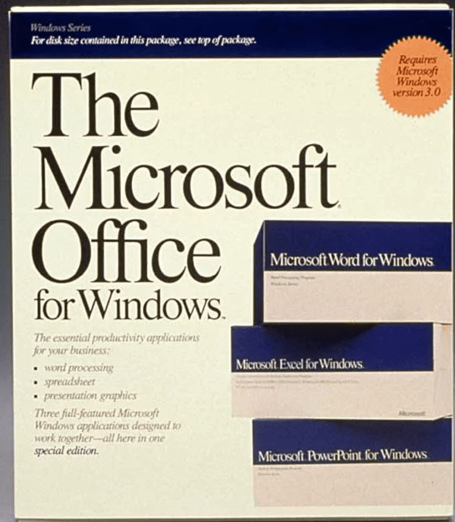 Microsoft office 3.0