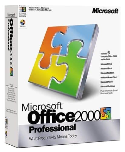 Microsoft office 2000