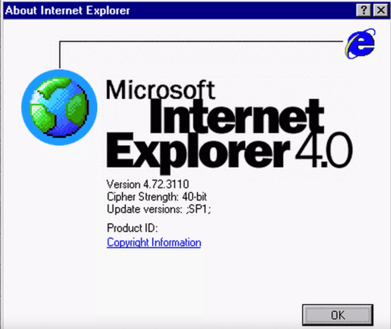 Скачать Internet Explorer 4 | IE 4