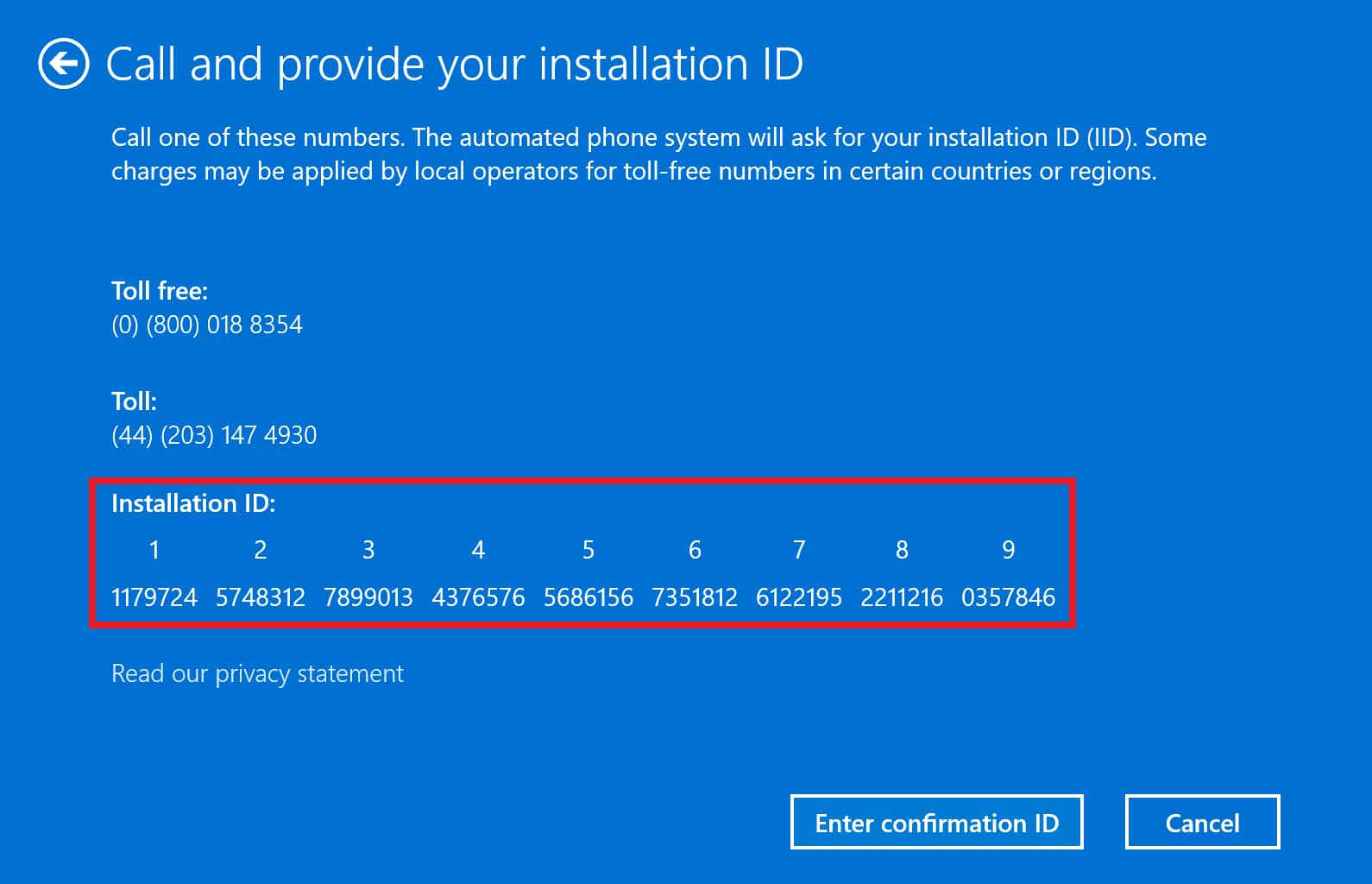 How to activate Windows 11 by phone - Instructions