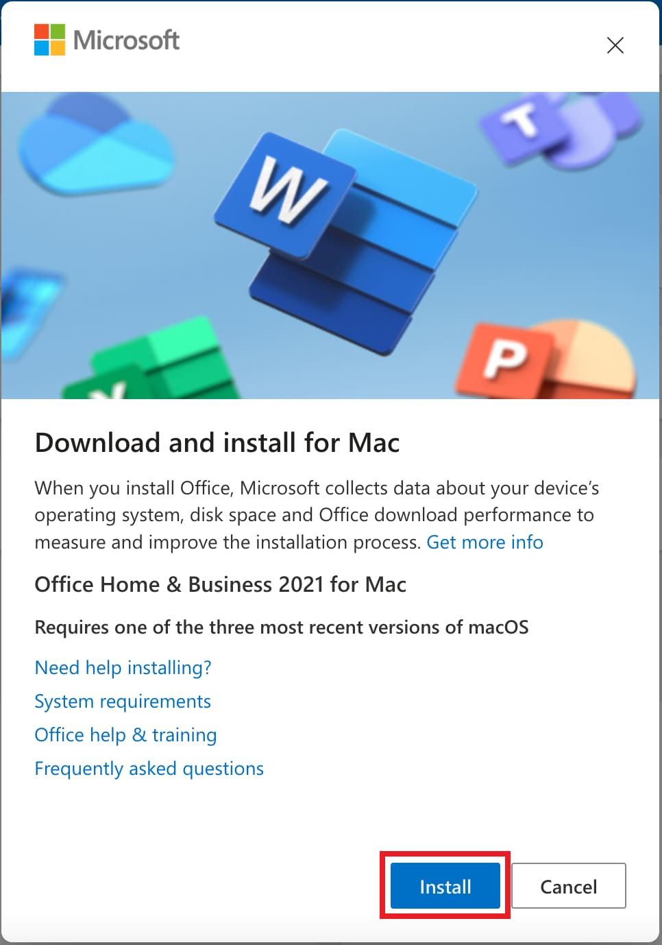 microsoft 2021 mac download