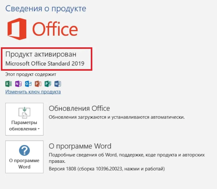Скачать и установить Microsoft Office 2019 Standard