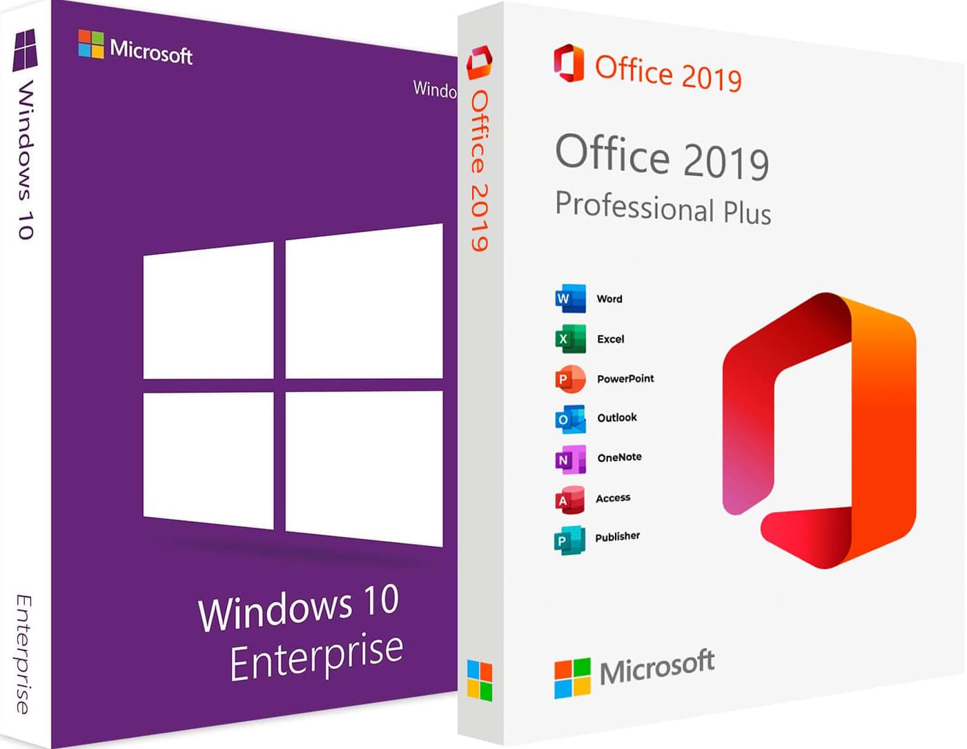 купить комплект Windows 10 enterprise + Microsoft Office 2019 pro plus