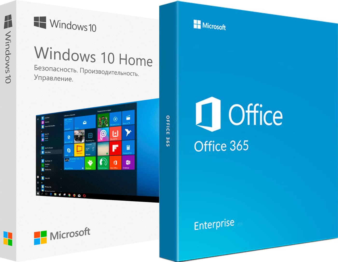 купить комплект Windows 10 Home + Microsoft 365 Pro Plus