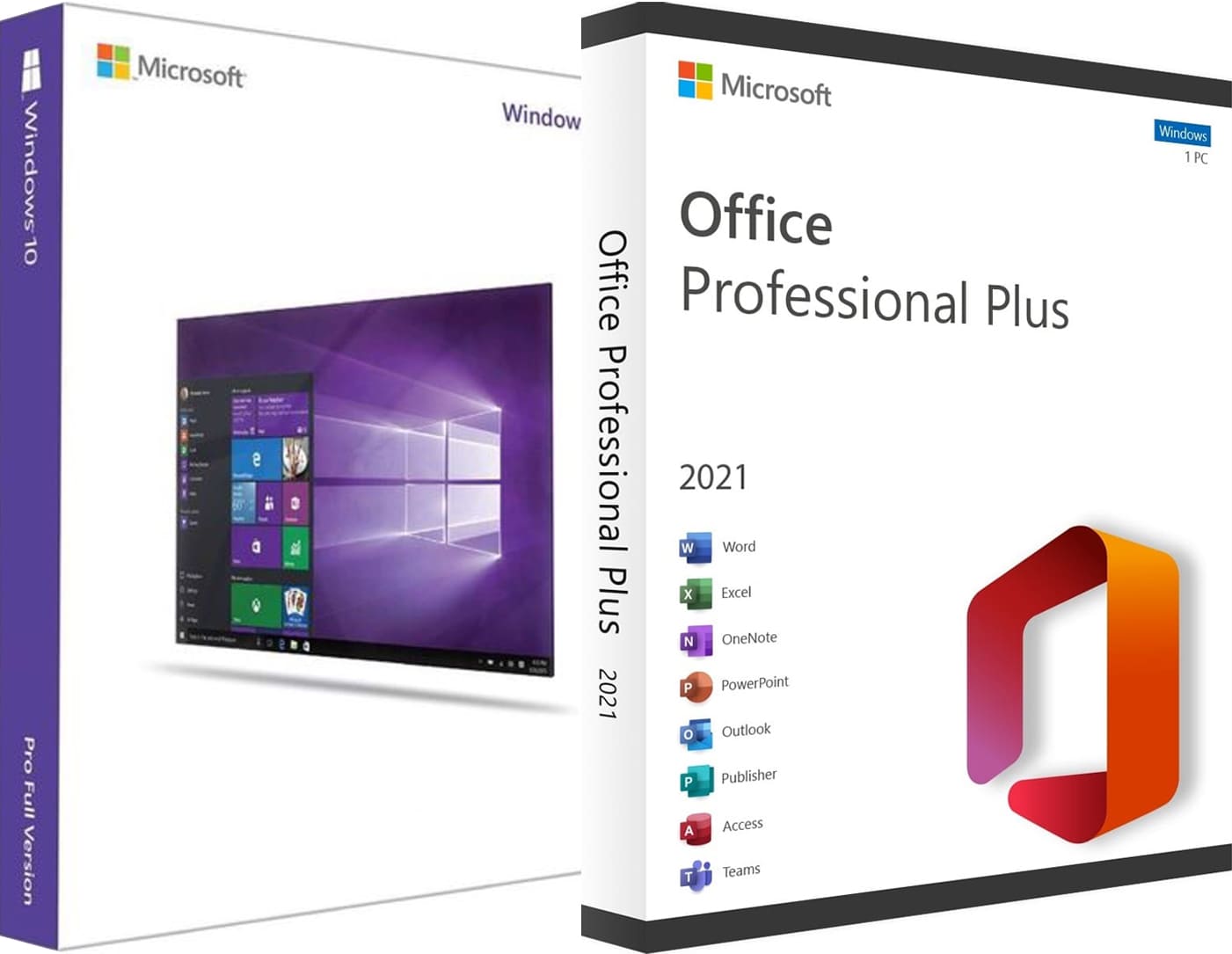 buy Windows 10 pro + MS Office 2021 Pro Plus