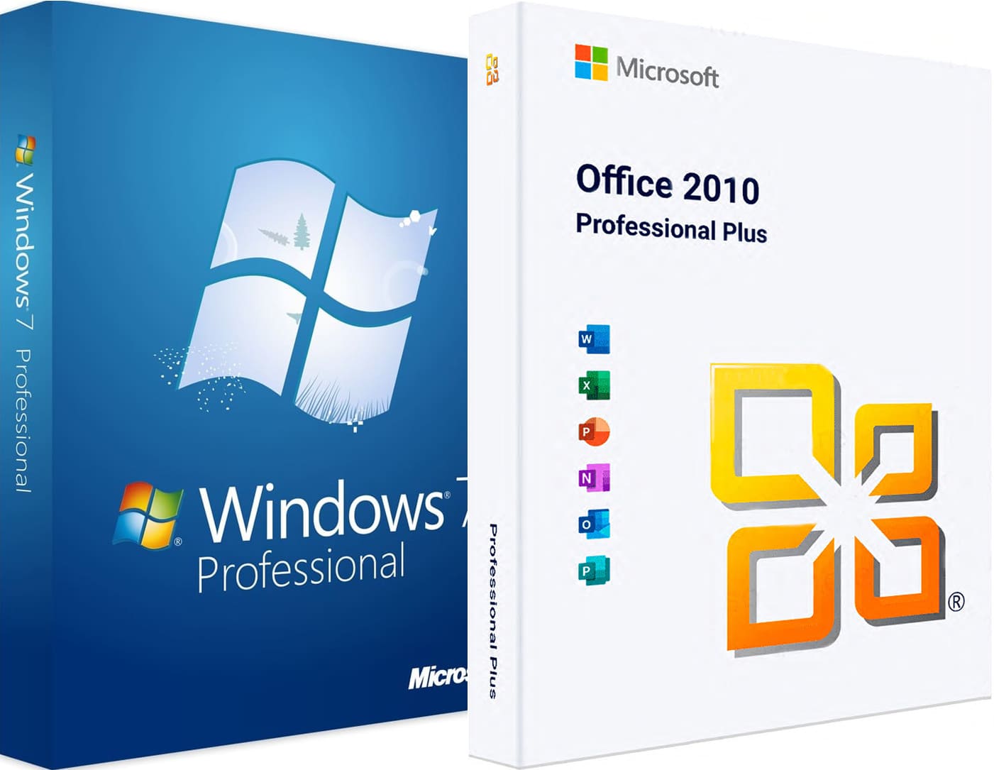 купить комплект Windows 7 Professional + Microsoft Office 2010 Pro Plus