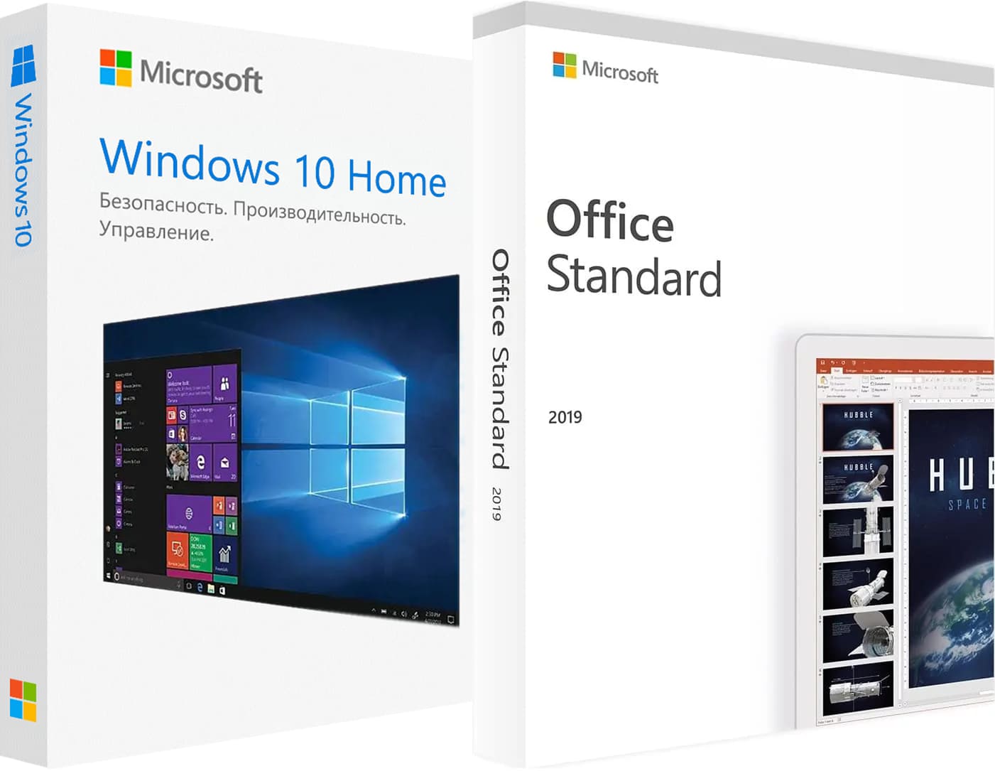 купить комплект Windows 10 Home + MS Office 2019 Standard