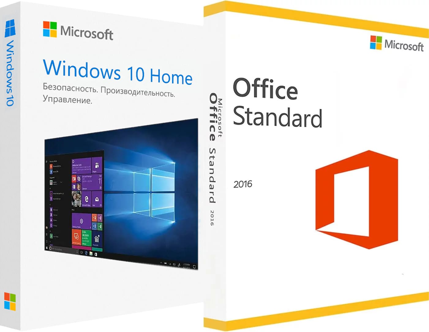 купить комплект Windows 10 pro + microsoft office 2016 standard