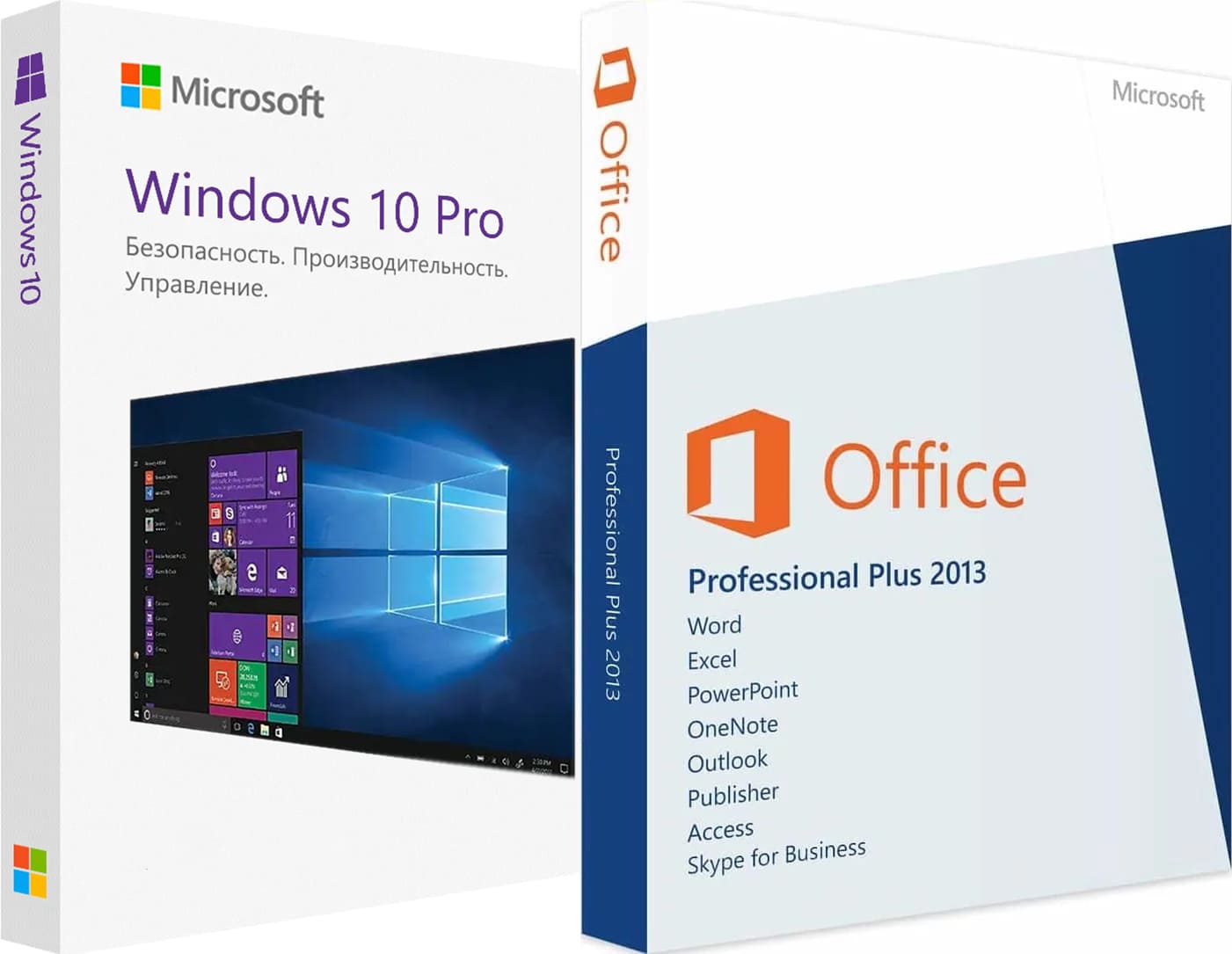 купить комплект Windows 10 pro + Microsoft Office 2013 Pro Plus