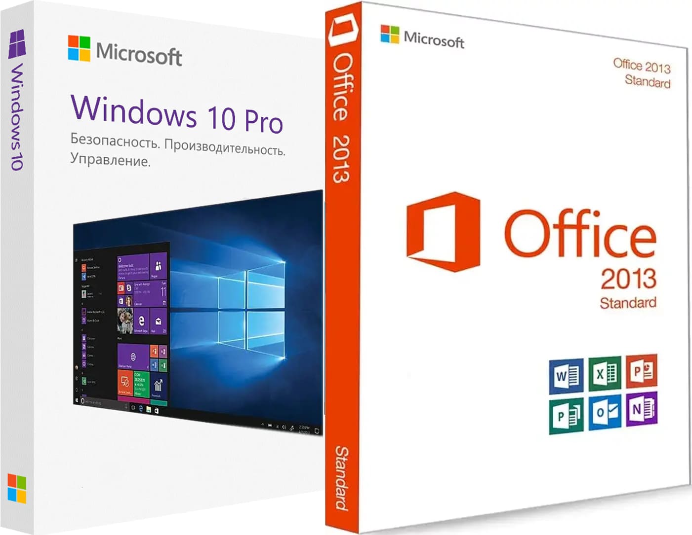 купить комплект Windows 10 pro + Microsoft Office 2013 Pro Plus
