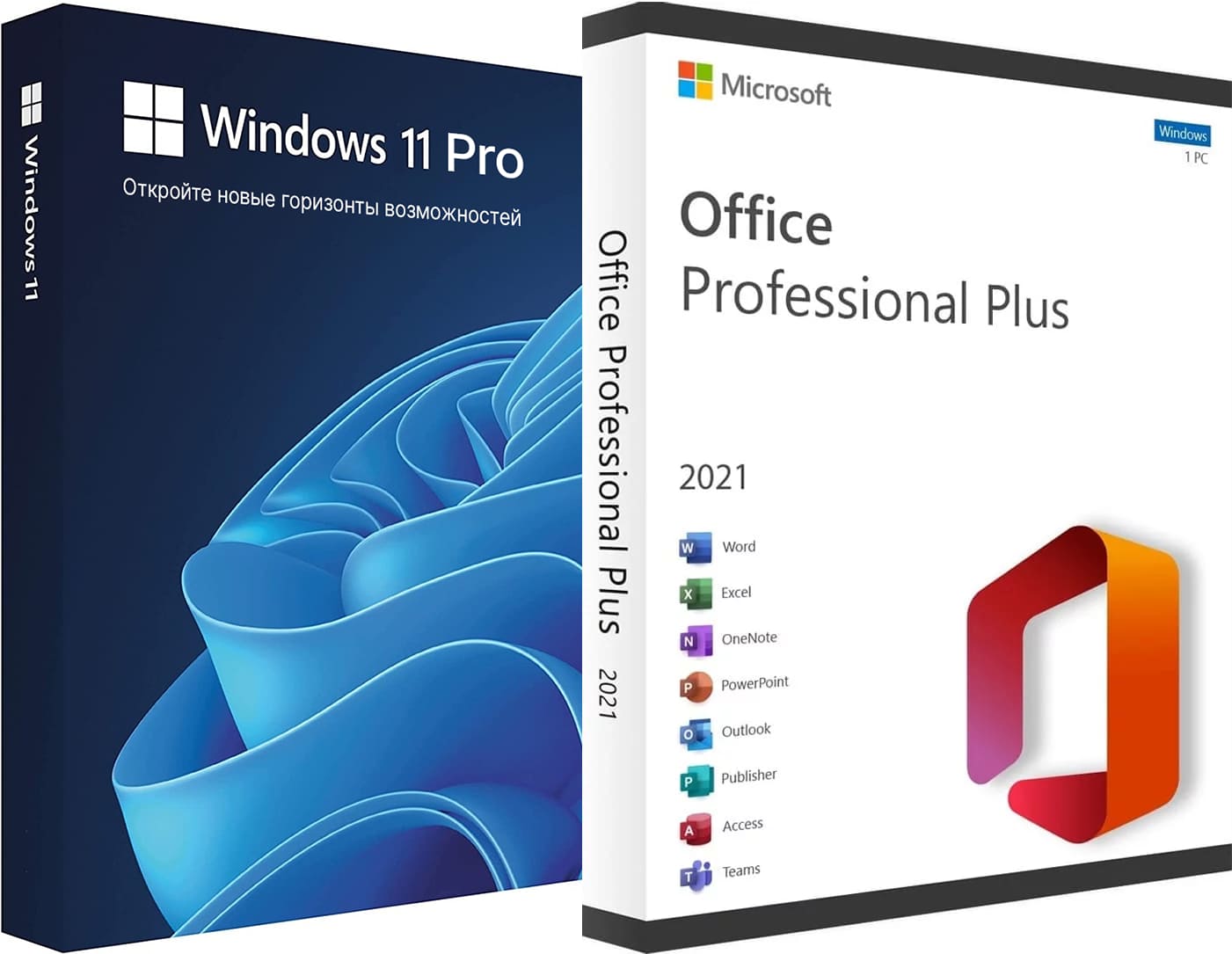 купить комплект Windows 11 Pro + microsoft office 2021 pro plus