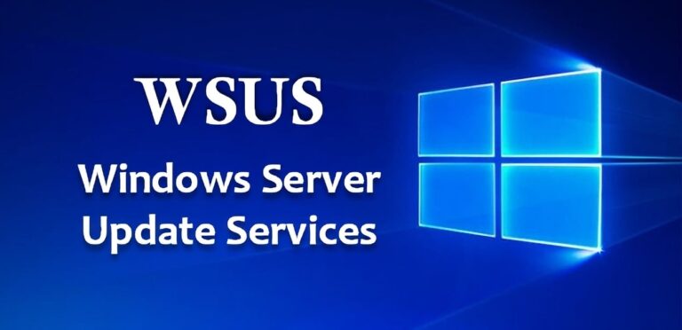 Установка и настройка сервера обновлений WSUS на Windows Server