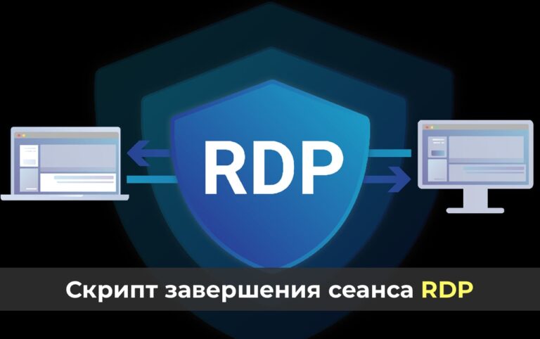 Скрипт завершения сеанса RDP