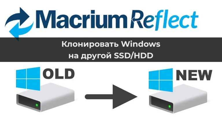 Macrium Reflect Free — Клонировать Windows на другой SSD/HDD