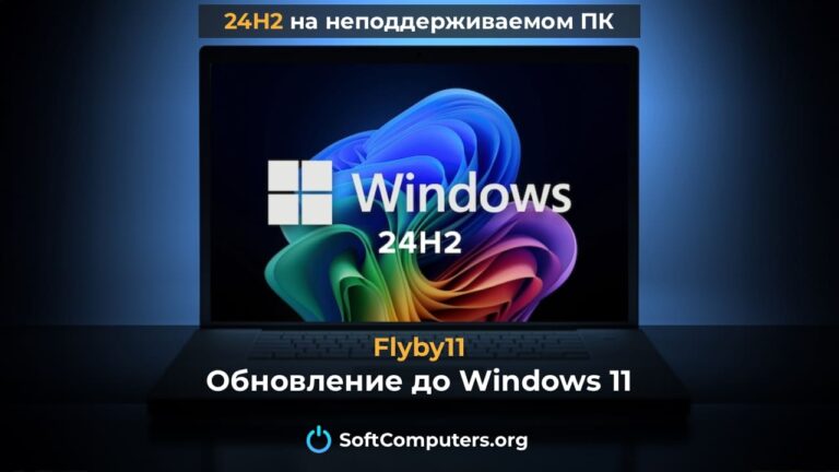 Flyby11 — Обновление до Windows 11 на неподдерживаемом ПК