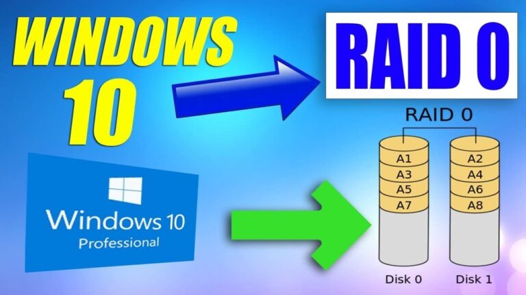 Создание и настройка RAID массива 0, 1 в Windows