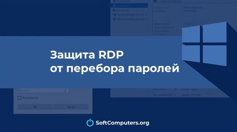 Защита RDP от перебора паролей