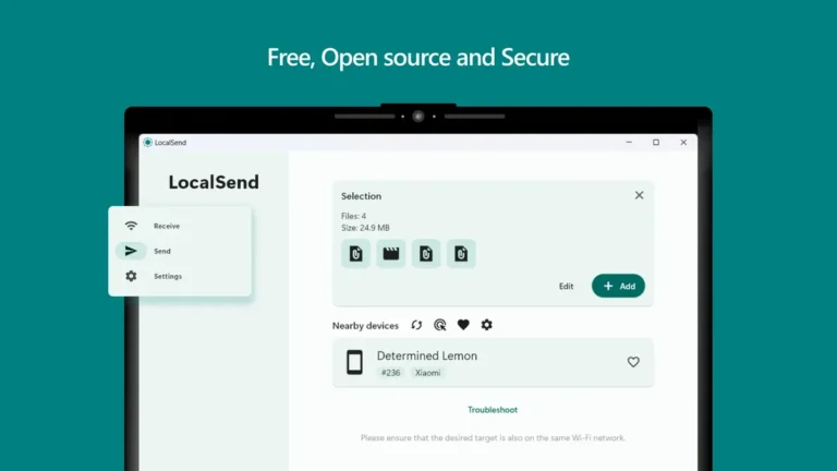 LocalSend — Передача файлов в одной сети