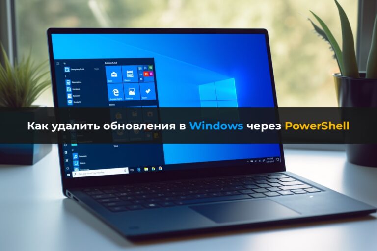 Как удалить обновления в Windows через PowerShell