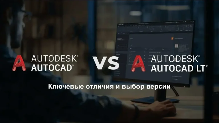 AutoCAD LT vs AutoCAD: ключевые отличия и выбор версии