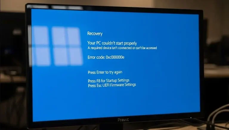 Ошибка 0xc000000e «Winload.efi missing or corrupt»: Восстановление BCD