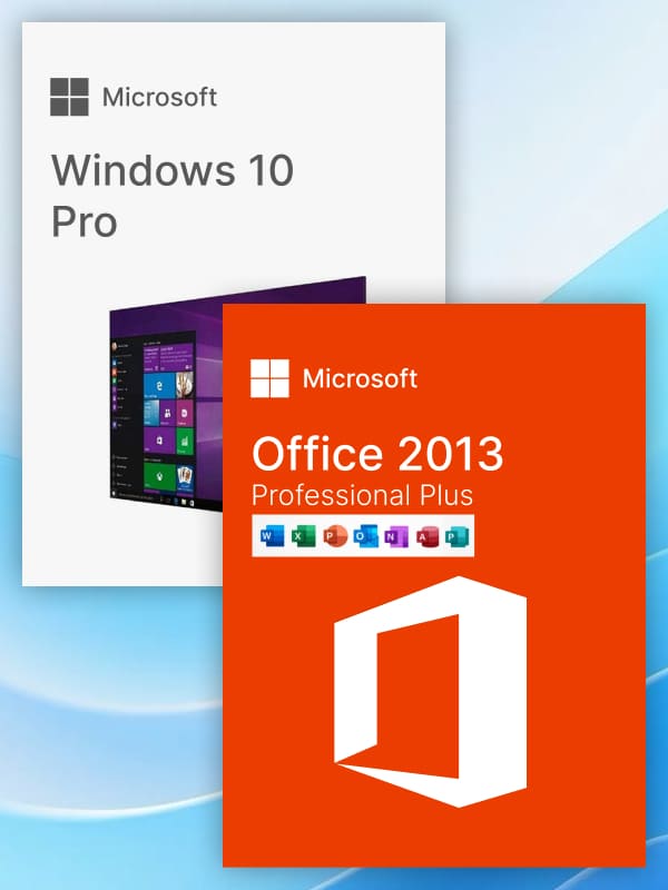 Купить Windows 10 Pro + Office 2013 Professional Plus