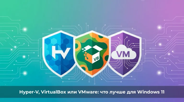Hyper-V, VirtualBox или VMware: что лучше для Windows 11