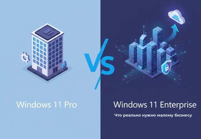 Сравнение Windows 11 Pro vs Enterprise: что реально нужно малому бизнесу