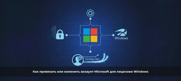Как привязать или изменить аккаунт Microsoft для лицензии Windows