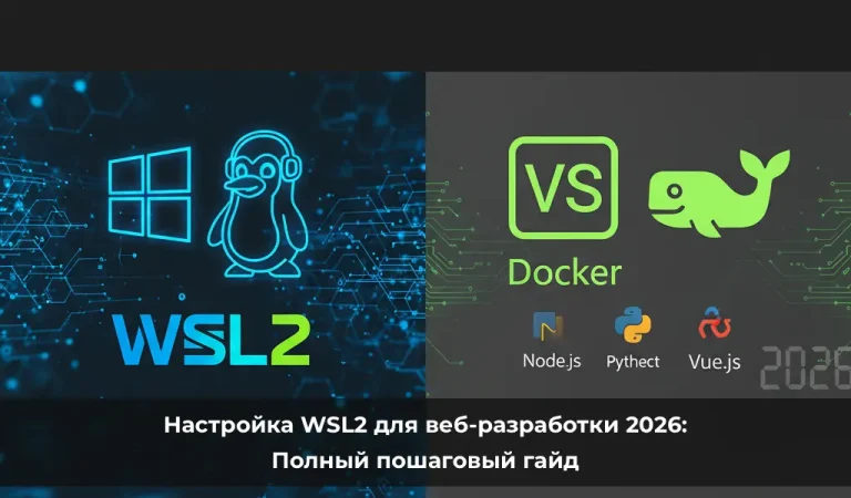 Настройка WSL2 для веб-разработки 2026: Полный пошаговый гайд