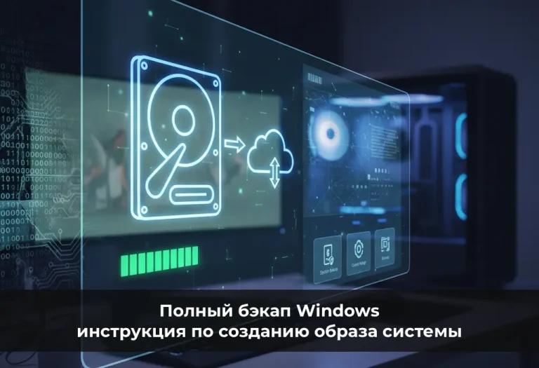 Полный бэкап Windows: инструкция по созданию образа системы