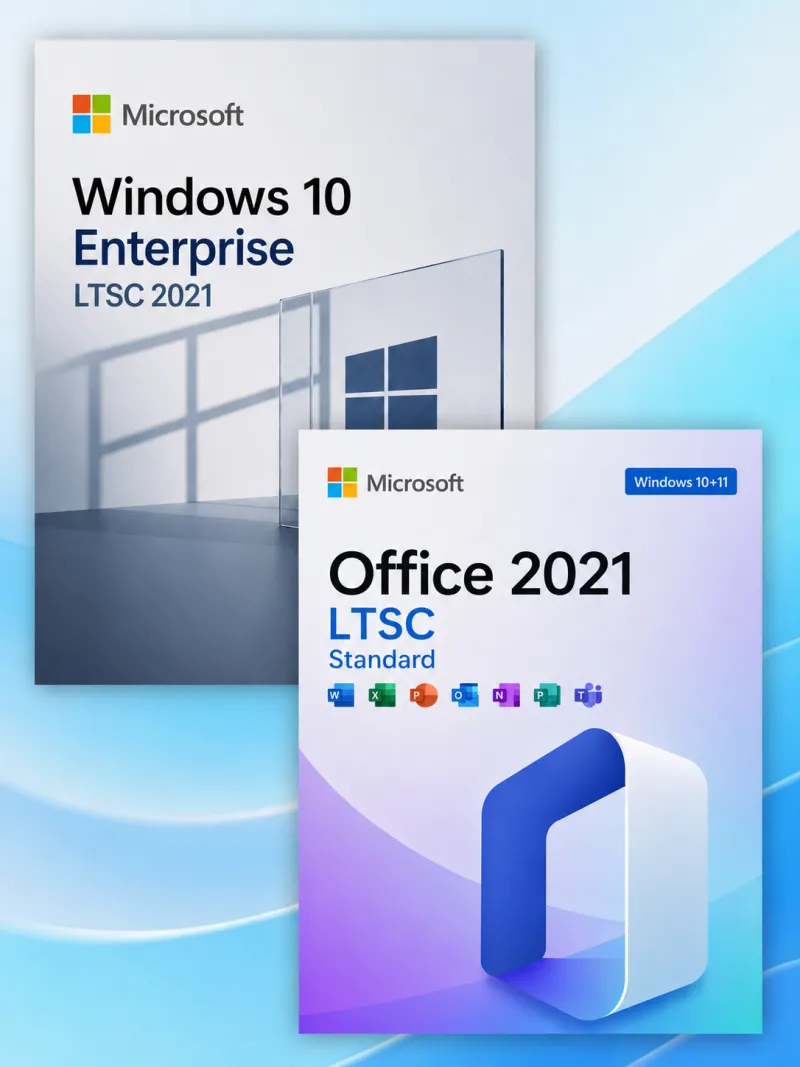 Купить Windows 10 Enterprise LTSC 2021 + Microsoft Office 2021 LTSC Standard