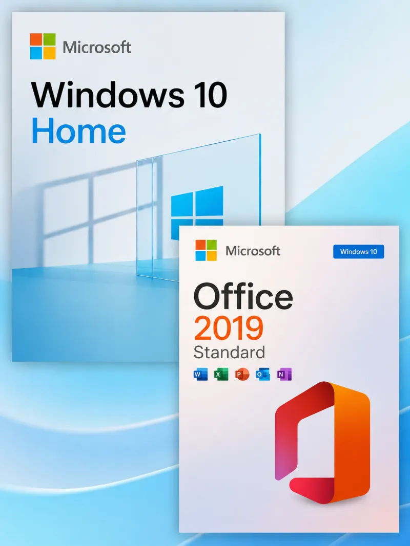 Купить Windows 10 Home + Office 2019 Standard