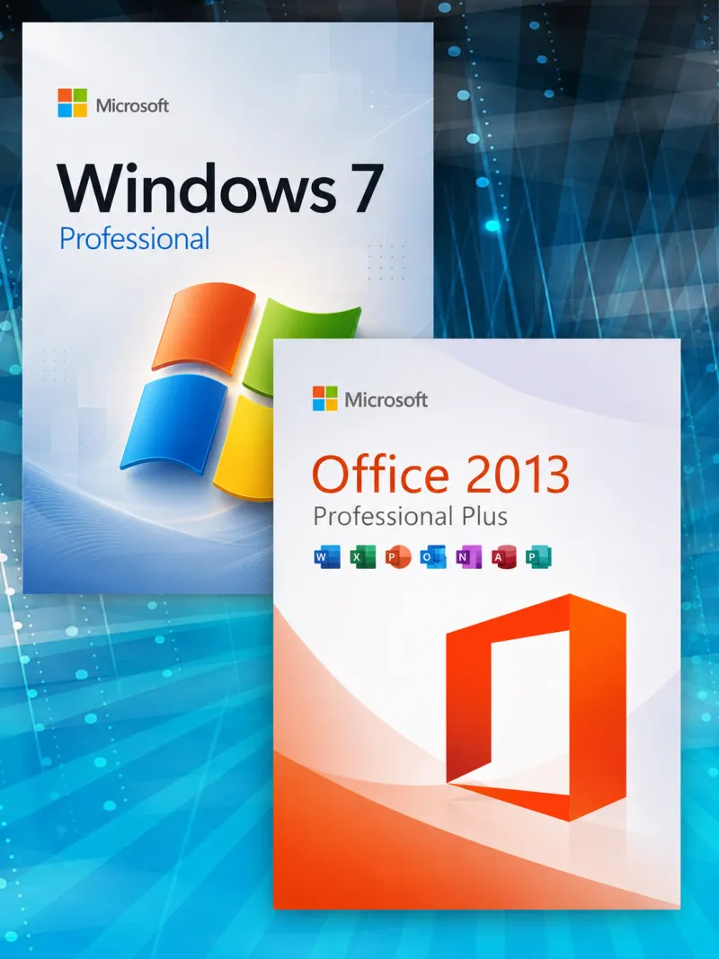 Купить Windows 7 Professional + Office 2013 Professional Plus