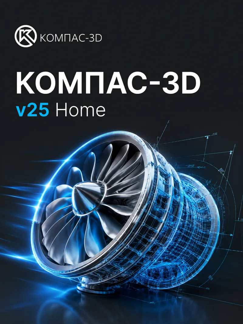 Купить КОМПАС-3D v25 Home