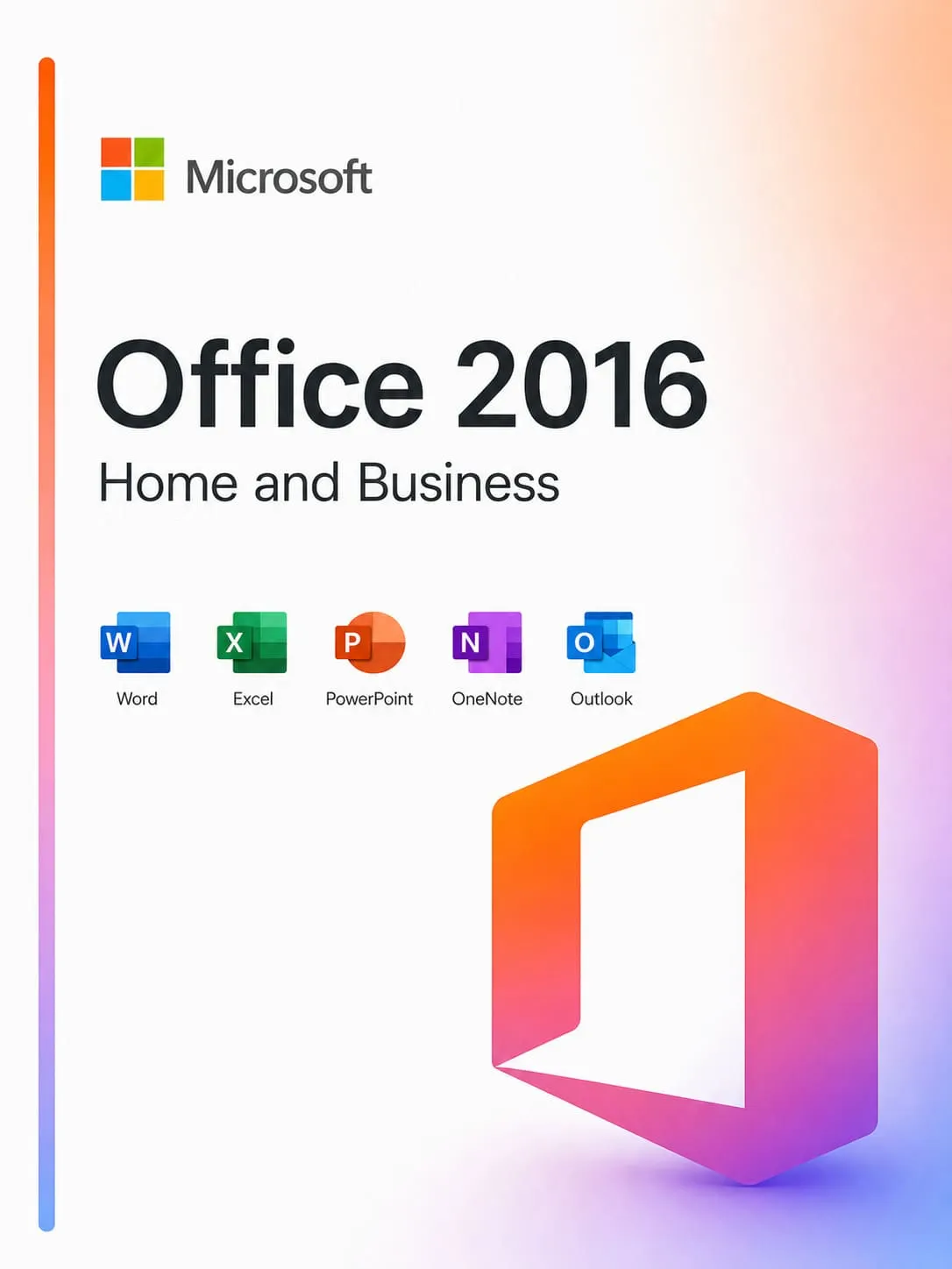 Microsoft Office 2016 Home and Business (Для Дома и Бизнеса) для Windows