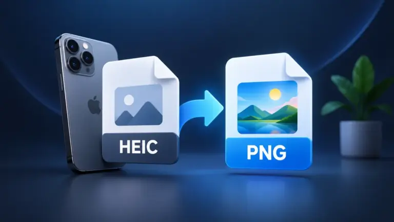 HEIC в PNG: как сохранить фото с iPhone без потери качества